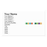 jachai ellis  Business Cards
