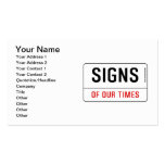 signs  Business Cards