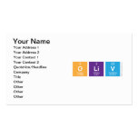 Oliv  Business Cards