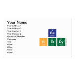 be
 N|erdy  Business Cards