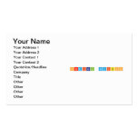 Chemical Revision  Business Cards