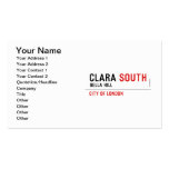 CLARA  Business Cards