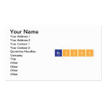 BENSON   Business Cards