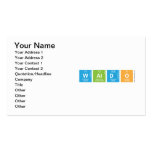 waldo  Business Cards