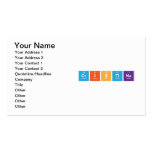 Cristina  Business Cards