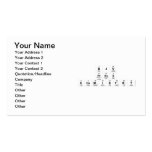 BJU
 Press
 Chemistry  Business Cards