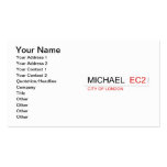 Michael   Business Cards