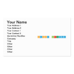 Happy Birthday  Business Cards
