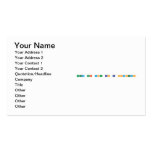 accept that you can be psychotic  Business Cards