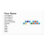 Feliz dia 
 do Quimico  Business Cards