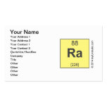 RA  Business Cards
