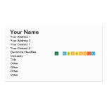 La Resistencia  Business Cards