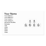 Hn
 Horneros  Business Cards