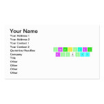 Chemistry 
 Rocks!!  Business Cards