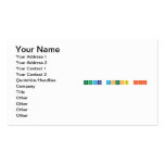 practica docente III  Business Cards