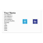 Ni BE  Business Cards