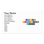 National 
 Chemistry
 Week  Business Cards