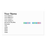 April Events  Business Cards