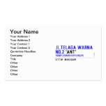 jl.telaga warna no.2  Business Cards