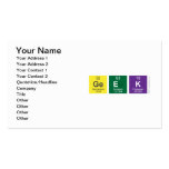 Geek  Business Cards