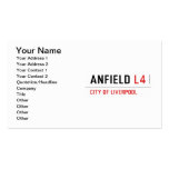 Anfield  Business Cards