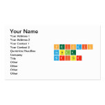 Periodic
 Table
 Writer  Business Cards