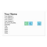De la  Business Cards