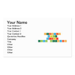 Periodic
 Table
 Writer
 Eldin Aletovic  Business Cards