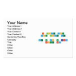 I love you
 You love me
 
 WE NO DO NO BARNY
 AROUND HERE  Business Cards