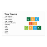 God
 is
 love  Business Cards
