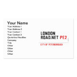 London Road.Net  Business Cards