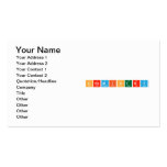 chemistry  Business Cards