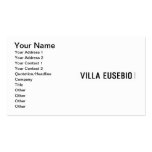 Villa EUSEBIO  Business Cards