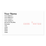 I 
 LOVE  ELIJAH                               Business Cards