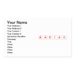 Materials  Business Cards