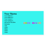 Miss Lopez  Business Cards