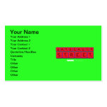JayBeauty
 Street  Business Cards