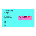 petra don  Business Cards