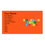Periodic
 Table
 Writer  Business Cards