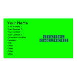 Digital
 Chemistry  Business Cards