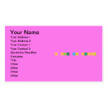 O olho das pessoas  Business Cards