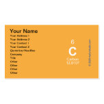 C  Business Cards