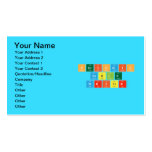 Periodic
 Table
 Writer  Business Cards