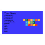 Periodic
 Table
 Writer  Business Cards