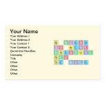No science
 is better 
 authenticated
 than
 the Bible  Business Cards