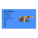 Periodic
 Table
 Writer  Business Cards