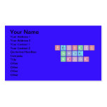 Periodic
 Table
 Writer  Business Cards