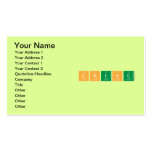 CHUNU  Business Cards