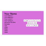 Periodic
 Table
 Writer  Business Cards