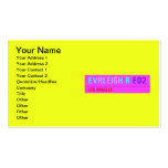 evrleigh r  Business Cards